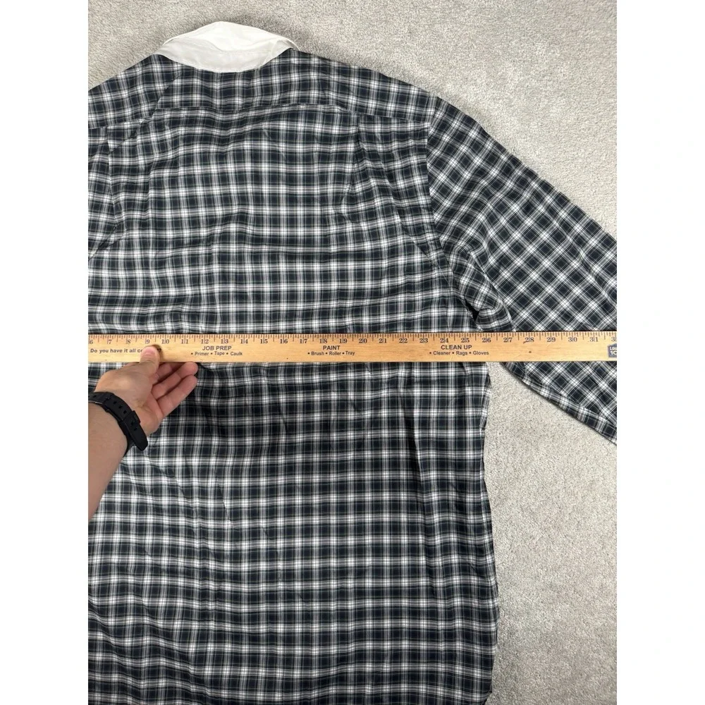 Polo Ralph Lauren Green / Yellow Plaid Dress‎ Shirt Sz 18.5 Slim Fit NWT $148